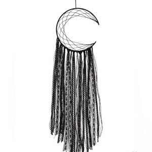 Kilter crescent moon dream catcher